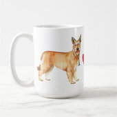 Mug J'aime mon Berger Picard (Gauche)