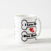 Mug J'aime mon Blue Heeler (Devant droit)