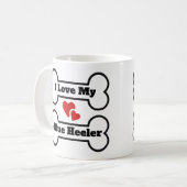 Mug J'aime mon Blue Heeler (Devant gauche)