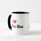 Mug J'Aime Mon Boo Boo Boo (Devant gauche)