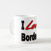 Mug J'aime mon border collie (Devant gauche)