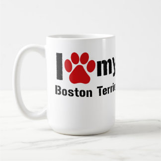 Mug J'aime mon Boston Terrier