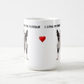Mug J'Aime Mon Boston Terrier (Centre)