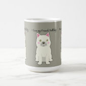 Mug J'aime mon Bouledogue Français (Centre)