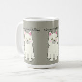 Mug J'aime mon Bouledogue Français (Devant gauche)