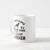 Mug J'aime mon Boxer (Devant gauche)