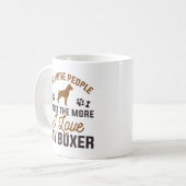 Mug J'Aime Mon Boxer (Devant gauche)
