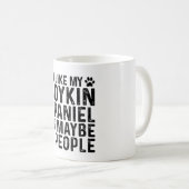 Mug J'Aime Mon Boykin Spaniel Et 3 Personnes (Devant droit)