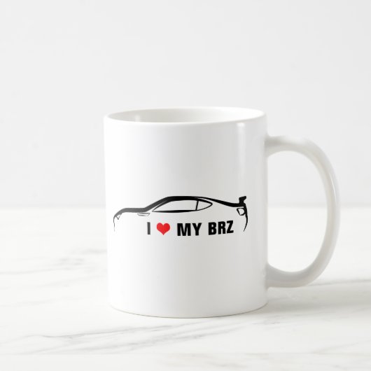 Mug J'aime mon BRZ (Droite)