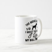 Mug J'aime mon Bull Terrier (Devant droit)