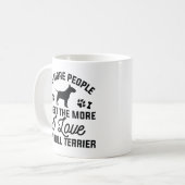 Mug J'aime mon Bull Terrier (Devant gauche)