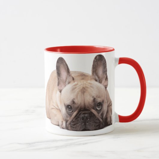 Mug J'aime mon Bulldog (Droite)