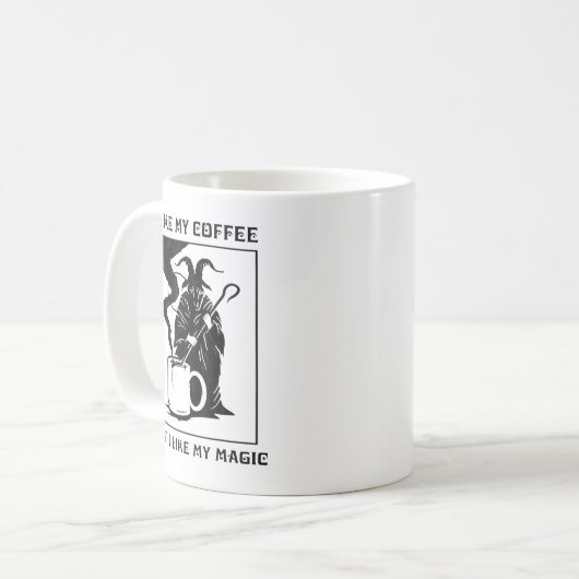 Mug J'Aime Mon Café Comment J'Aime Mon T-shirt Magique (Devant gauche)