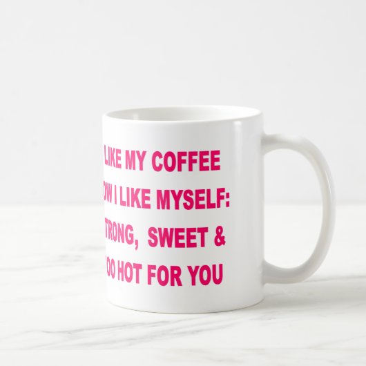 MUG J'AIME MON CAFÉ COMMENT JE M'AIME (Droite)