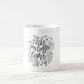 Mug J'aime mon café léger (Centre)