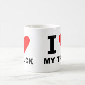 Mug J'aime mon camion (Centre)