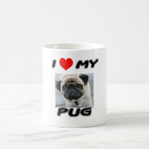 MUG J'AIME MON CARLIN - AJOUTEZ VOTRE PROPRE PHOTO -