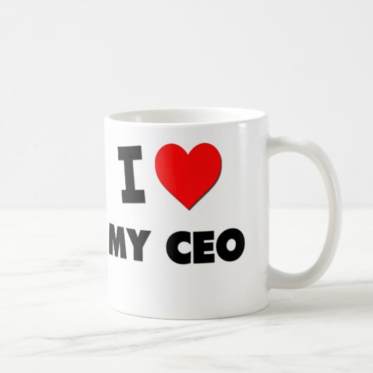 Mug J'aime mon CEO (Droite)