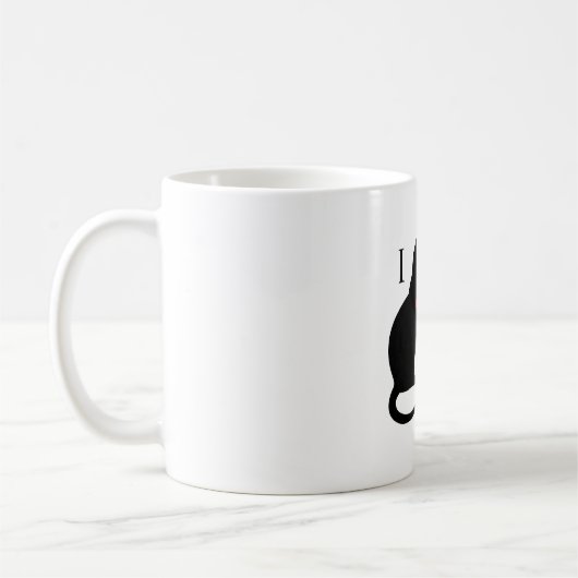 Mug J'Aime Mon Chat (Gauche)