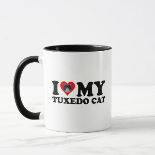 Mug J'Aime Mon Chat Tuxedo
