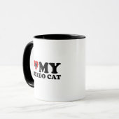Mug J'Aime Mon Chat Tuxedo (Devant gauche)