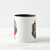 Mug 🤖 J'Aime Mon Chatbot ❤️ Créer Ma Propre Photo (Centre)