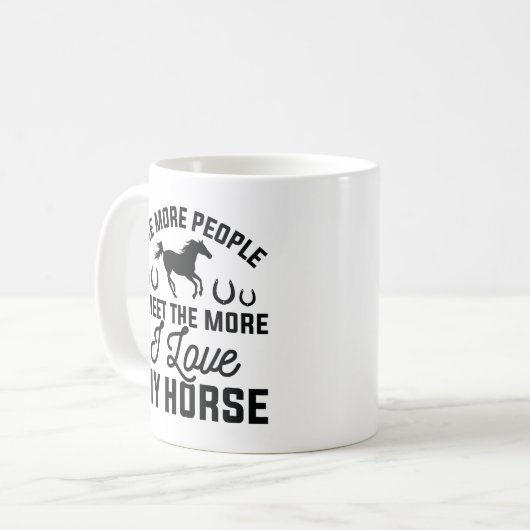 Mug J'Aime Mon Cheval (Devant gauche)