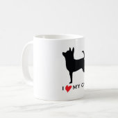 MUG J'AIME MON CHI (Devant gauche)