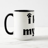 Mug J'Aime Mon Chien (Gauche)