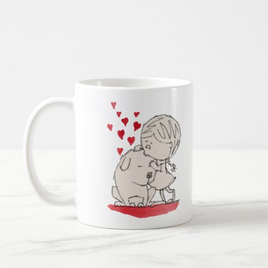 Mug J'aime mon chien (Gauche)