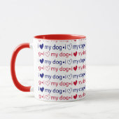Mug J'Aime Mon Chien (Gauche)
