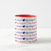 Mug J'Aime Mon Chien (Centre)