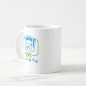 Mug j'aime mon chien (Devant gauche)