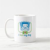 Mug j'aime mon chien (Gauche)