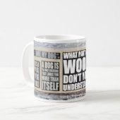 Mug J'aime mon chien (Devant gauche)
