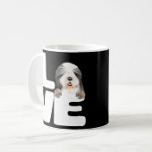 Mug J'Aime Mon Chien Collie Embarqué (Devant gauche)