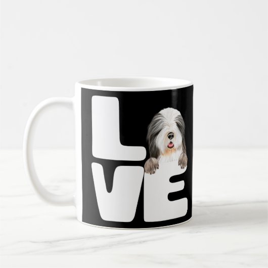 Mug J'Aime Mon Chien Collie Embarqué (Gauche)