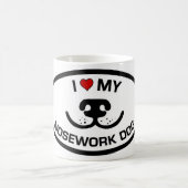 Mug J'aime mon chien de Nosework (Centre)