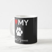 Mug J'aime mon chien des Grands Pyrénées (Devant gauche)