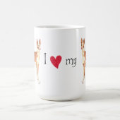 Mug J'aime mon chien d'Ibizan (Centre)