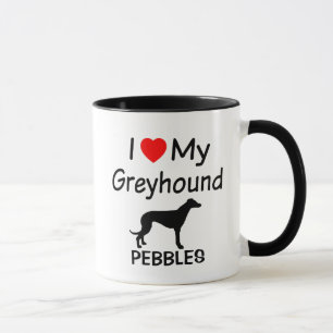Mug J'Aime Mon Chien Greyhound