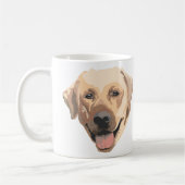 Mug J'aime mon chien - labrador retriever (Gauche)