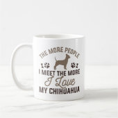 Mug J'Aime Mon Chihuahua (Gauche)