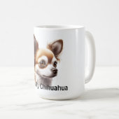 Mug J'Aime Mon Chihuahua (Devant droit)