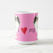 Mug J'aime mon Chin japonais (Centre)