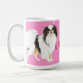 Mug J'aime mon Chin japonais (Gauche)