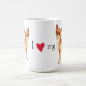 Mug J'aime mon chiwawa (Centre)