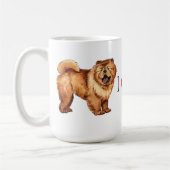 Mug J'aime mon Chow (Gauche)