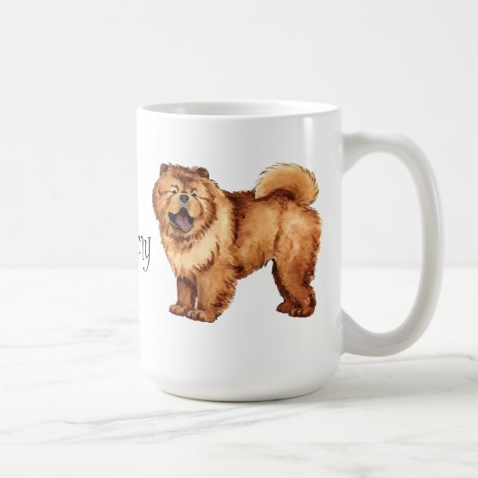 Mug J'aime mon Chow (Droite)