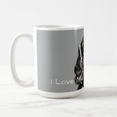 Mug J'aime mon Cocker Spaniel (Gauche)